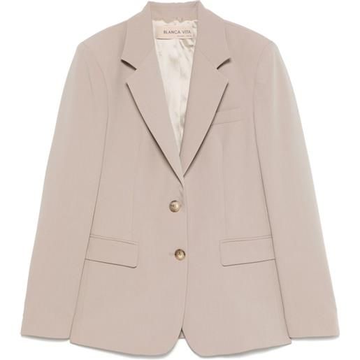 Blanca Vita blazer genzia - toni neutri