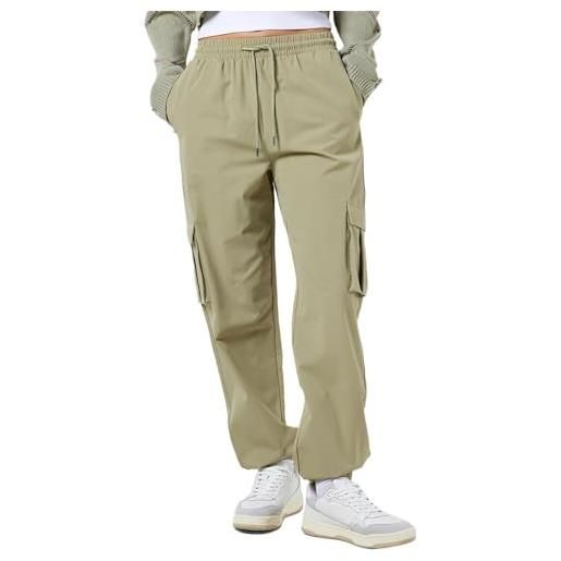 Noisy May nmkirby hw cargo pant noos pantaloni, salvia, l donna