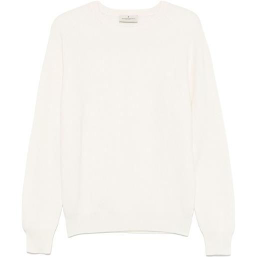 Bruno Manetti maglione in cashmere - bianco
