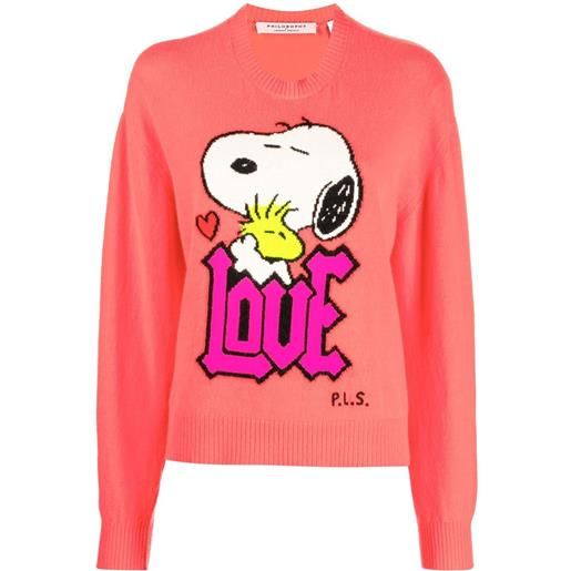 Philosophy Di Lorenzo Serafini maglione philosophy di lorenzo serafini x peanuts™ - rosso