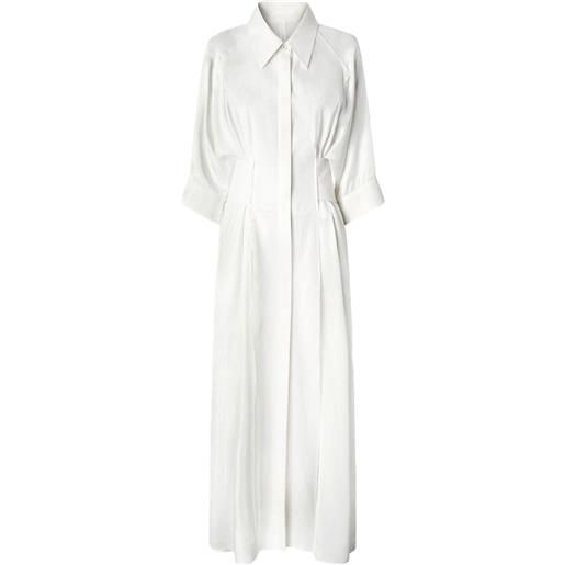 PINKO abito in cotone - bianco