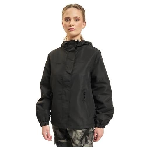 Brandit women summer frontzip windbrea, farbe: black, größe: xl