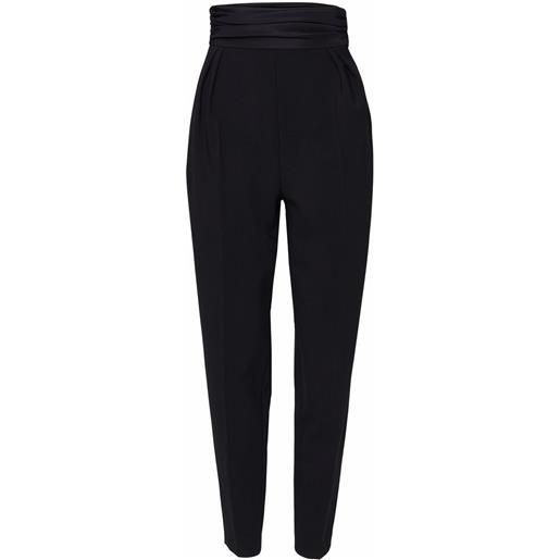 Carolina Herrera pantaloni a vita alta - nero
