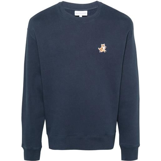 Maison Kitsuné felpa - blu