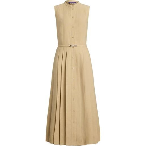 Ralph Lauren Collection abito midi kennedi - marrone