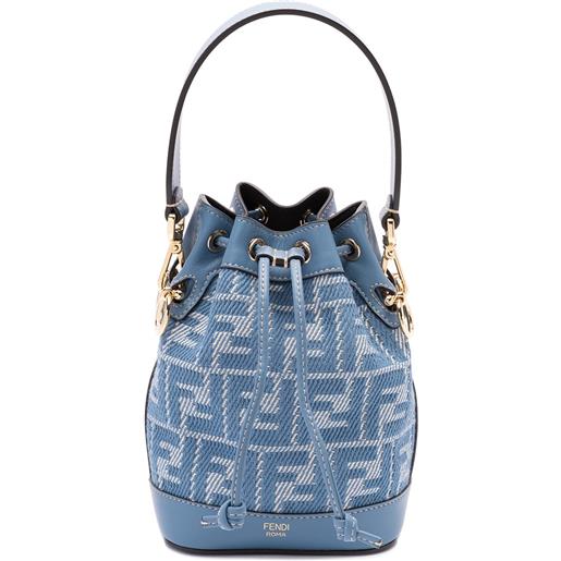 Fendi `ff` mini `mon tresor` bucket bag
