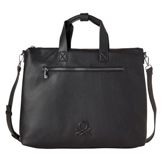 United Colors of Benetton borsa 618uuy03f, uomo, nero, st