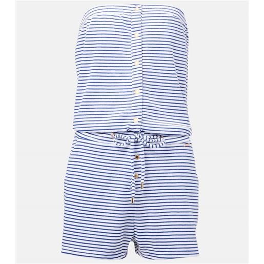 Melissa Odabash jumpsuit corta venus in misto cotone