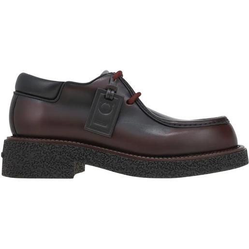 Salvatore ferragamo lace up derby shoes