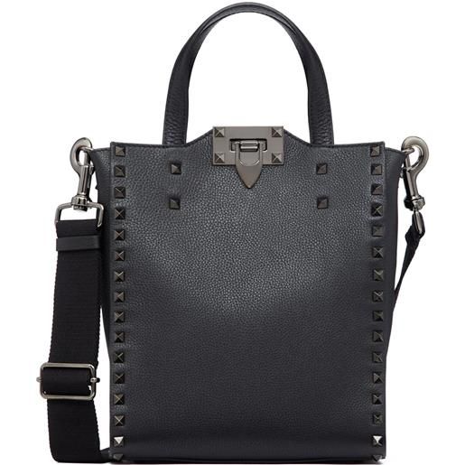 Valentino garavani rockstud shopper small tote bag