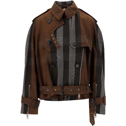 BURBERRY giacca da motociclista burberry