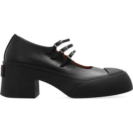 MARNI décolleté in pelle marni pablo