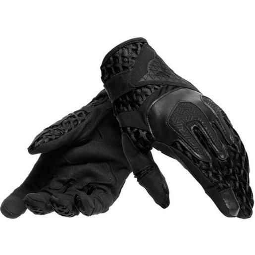 Dainese guanti air-maze unisex gloves black black | dainese