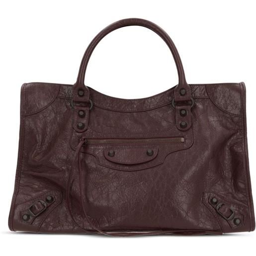 Balenciaga borsa le city m - rosso