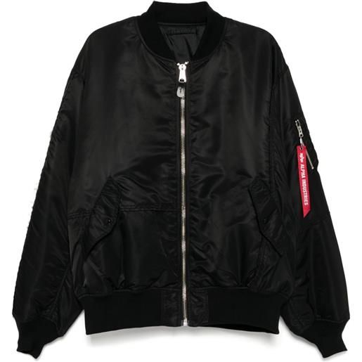 Mastermind World x alpha industries giacca ma-1 - nero