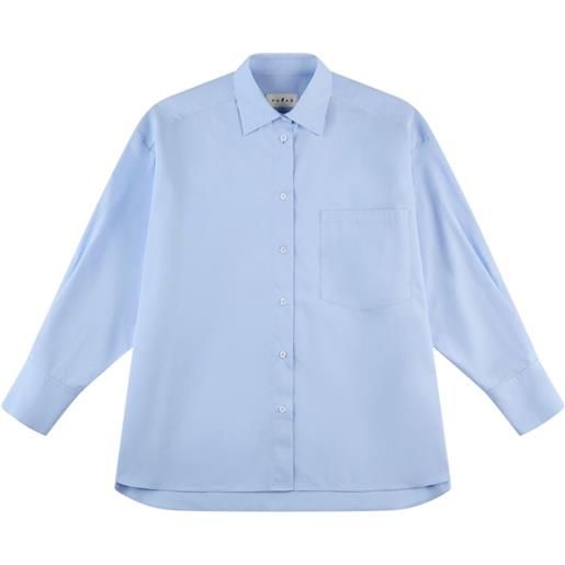 Hogan camicia in cotone - blu