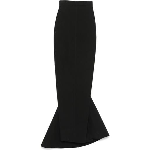 Rick Owens gonna lunga lido - nero