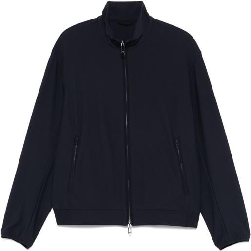 Emporio Armani giacca a coste fini - blu