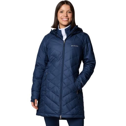COLUMBIA heavenly long hooded jacket 464 giacca outdoor donna