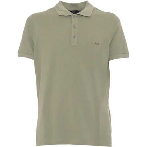 Fay polo piquet stretch