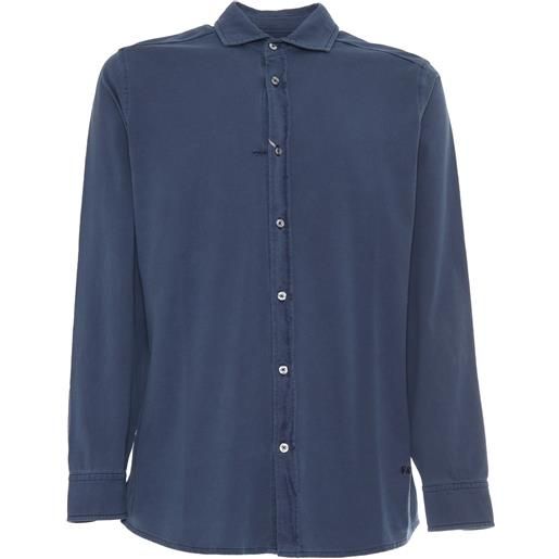 Fay camicia Fay jersey tinto frosted