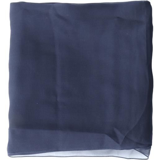 ALBERTA FERRETTI foulard blu in seta