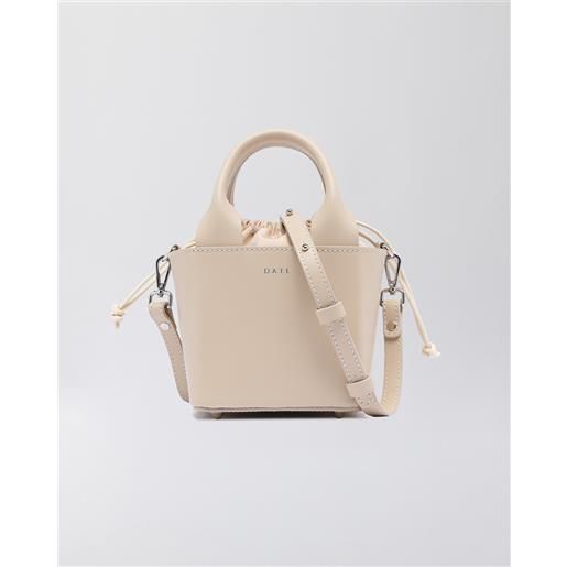 D.A.T.E. cubo bag leather beige