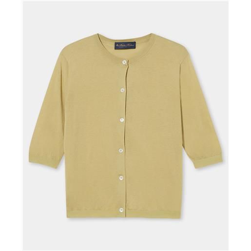 Brooks Brothers silk blend cardigan mint