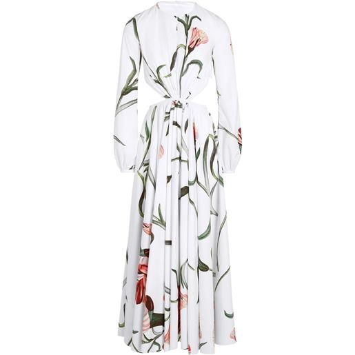 Giambattista Valli abito in cotone - bianco