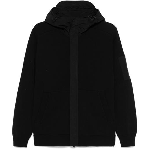 C.P. Company felpa con applicazione - nero