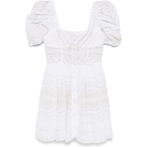 Charo Ruiz Ibiza abito corto aliza - toni neutri