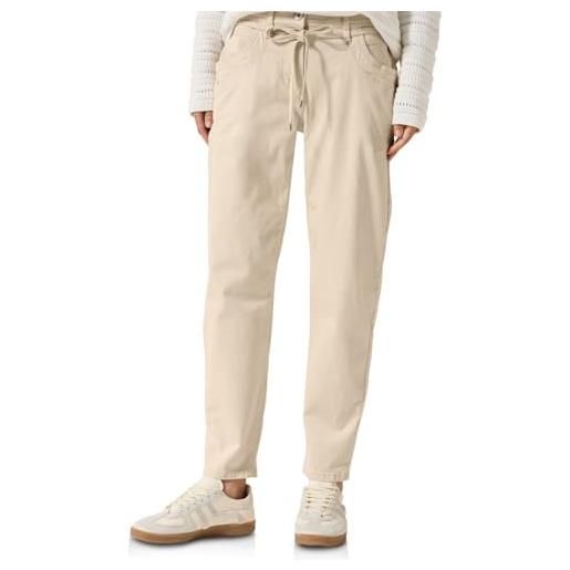Cecil b378914 pantaloni casual, beige perlato, 29w x 28l donna