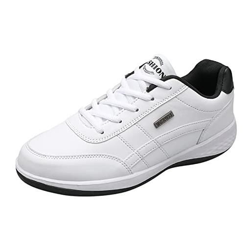 Generisch ortho. Fit unisex - scarpa ergonomica ortopedica da uomo, orthox, ergonomica, per alleviare il dolore, unisex, scarpe da ginnastica per il tempo libero, scarpe casual, blu scuro, 41 eu