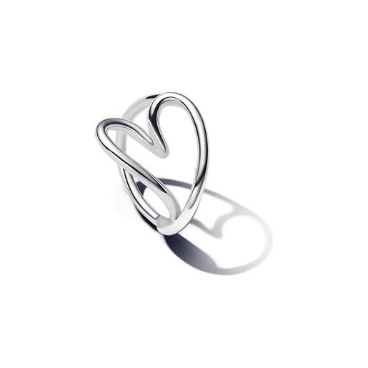PANDORA anello da donna in argento 193288c00, 56/17,8, argento sterling, nessuna pietra preziosa