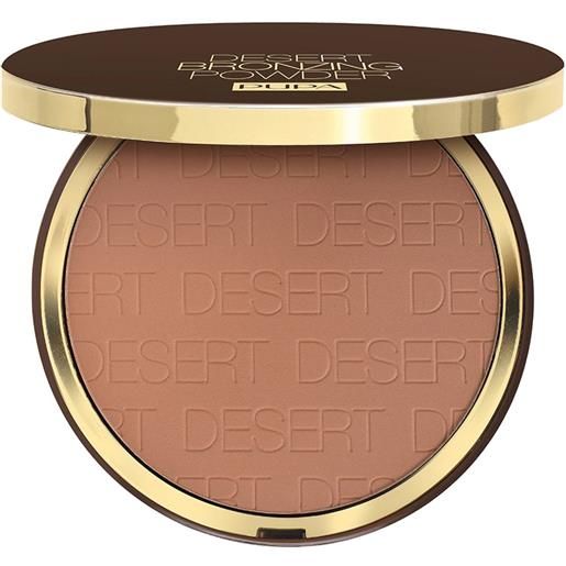 Pupa desert bronzing powder 003 amber light setosa leggera radiosa 30 gr compatto in polvere