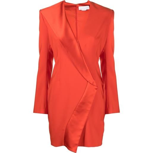 Genny abito corto sartoriali - rosso