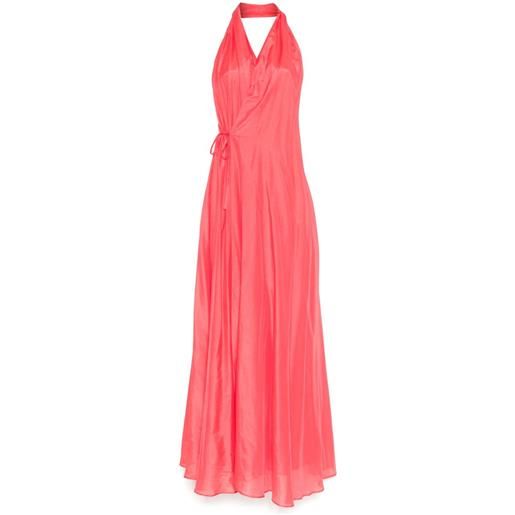 Semicouture abito lungo vanessa - rosa