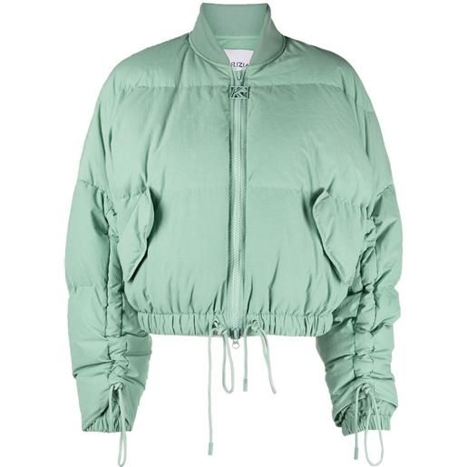 Krizia bomber con coulisse - verde
