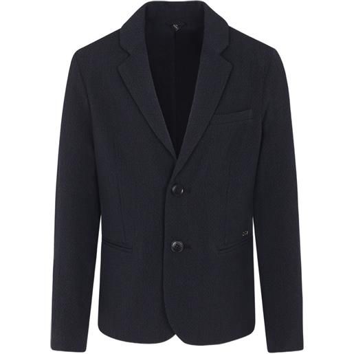 Emporio Armani Kids blazer monopetto - blu
