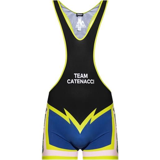 DSQUARED2 tuta intera boxeur - nero