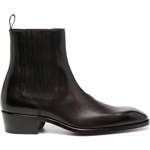 TOM FORD stivali in pelle - marrone