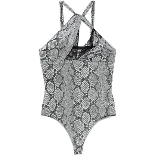 Coperni body asimmetrico - grigio