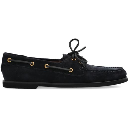 Gianvito Rossi oxford in pelle - blu