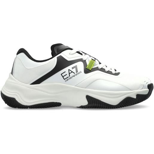 Ea7 Emporio Armani sneakers con logo - bianco