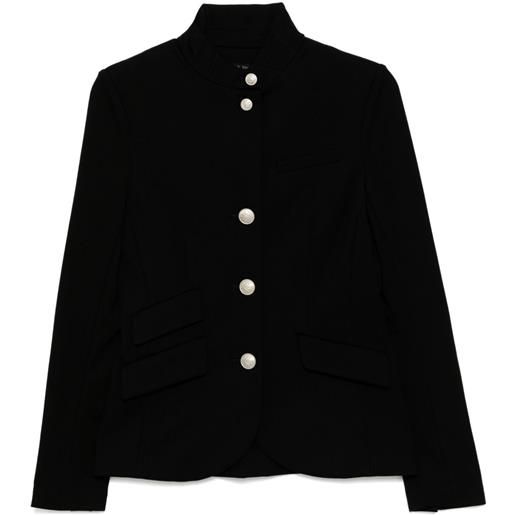 rag & bone blazer slade ponte - nero