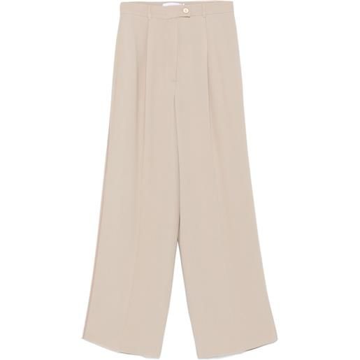 DE SANTIS pantaloni in crêpe - toni neutri