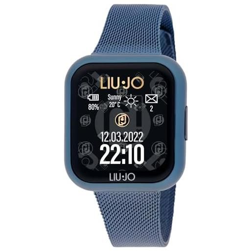 Liu Jo orologio unisex smartwatch voice mini blue
