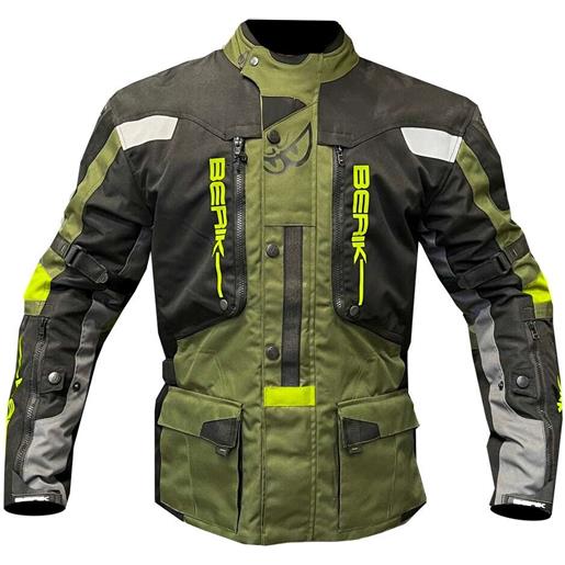 Berik giacca moto in tessuto tecnico Berik 2.0 nj-203328 adventure