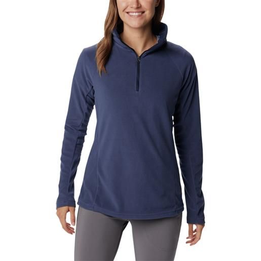 COLUMBIA glacial iv 1/2 half zip pile donna