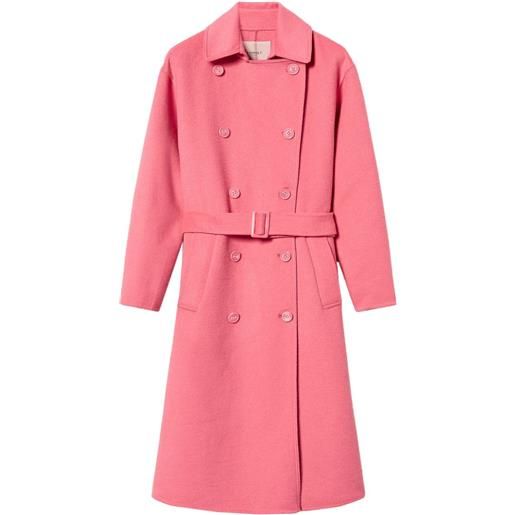 TWINSET cappotto doppiopetto - rosa